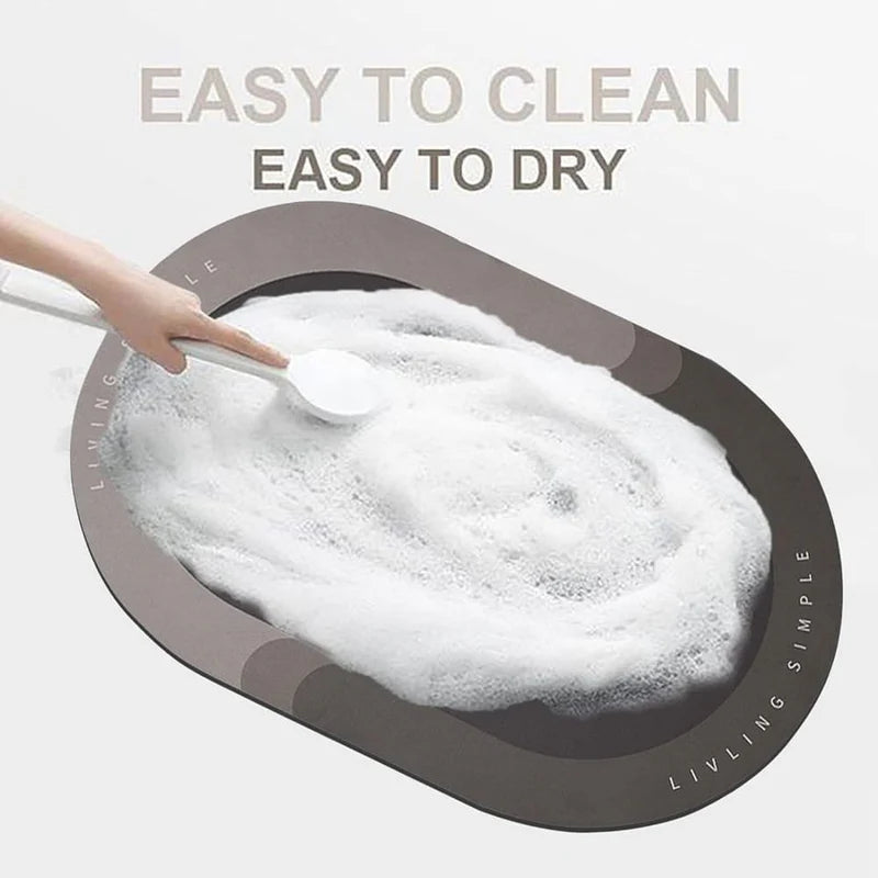 🏠 Alfombra Antideslizante HOME™ – Absorbente, Suave y Moderna