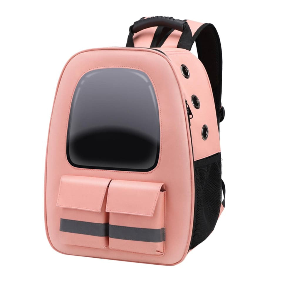 Mochila transpirable para transporte de mascotas