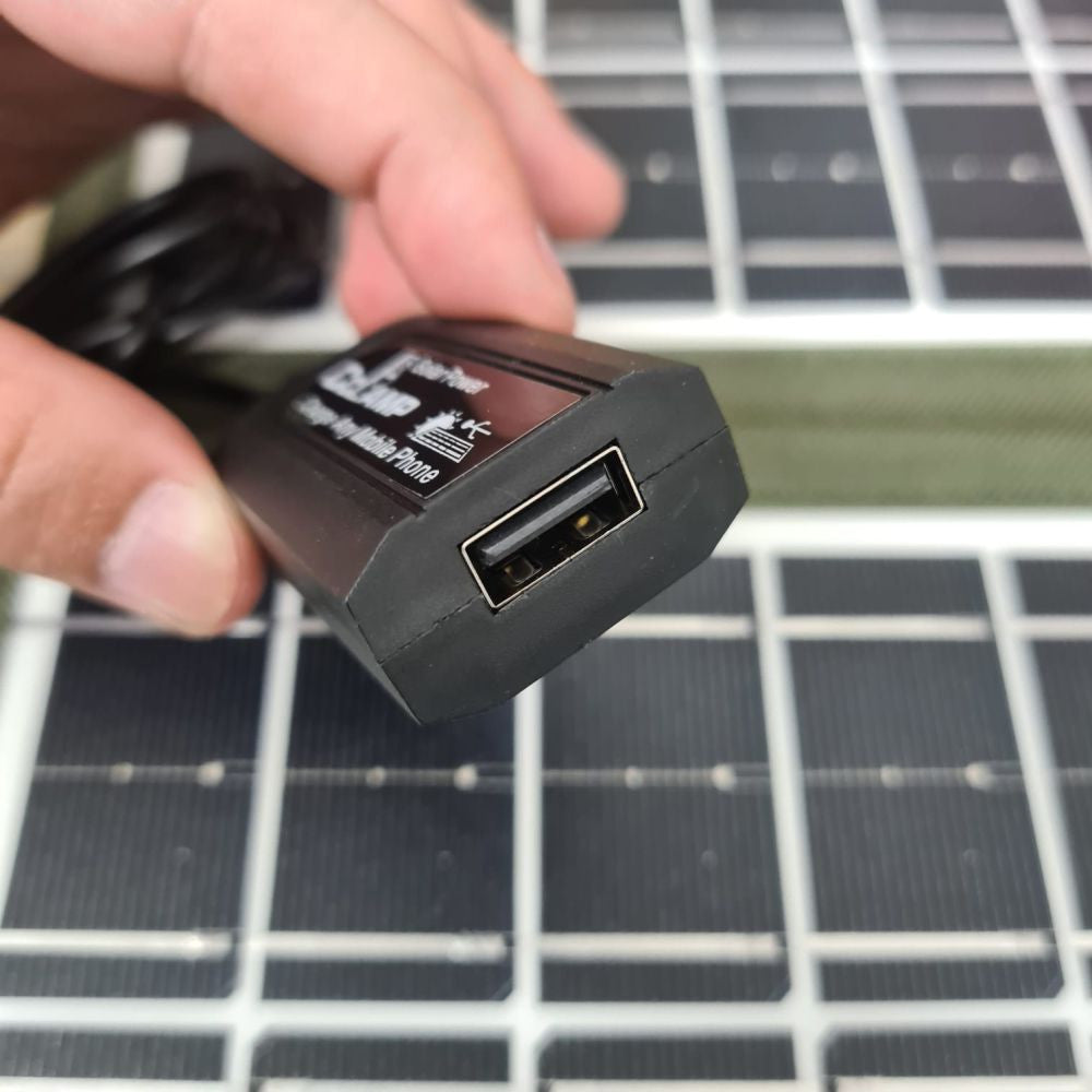 Panel Solar 6V 7W Puerto USB Cl-670