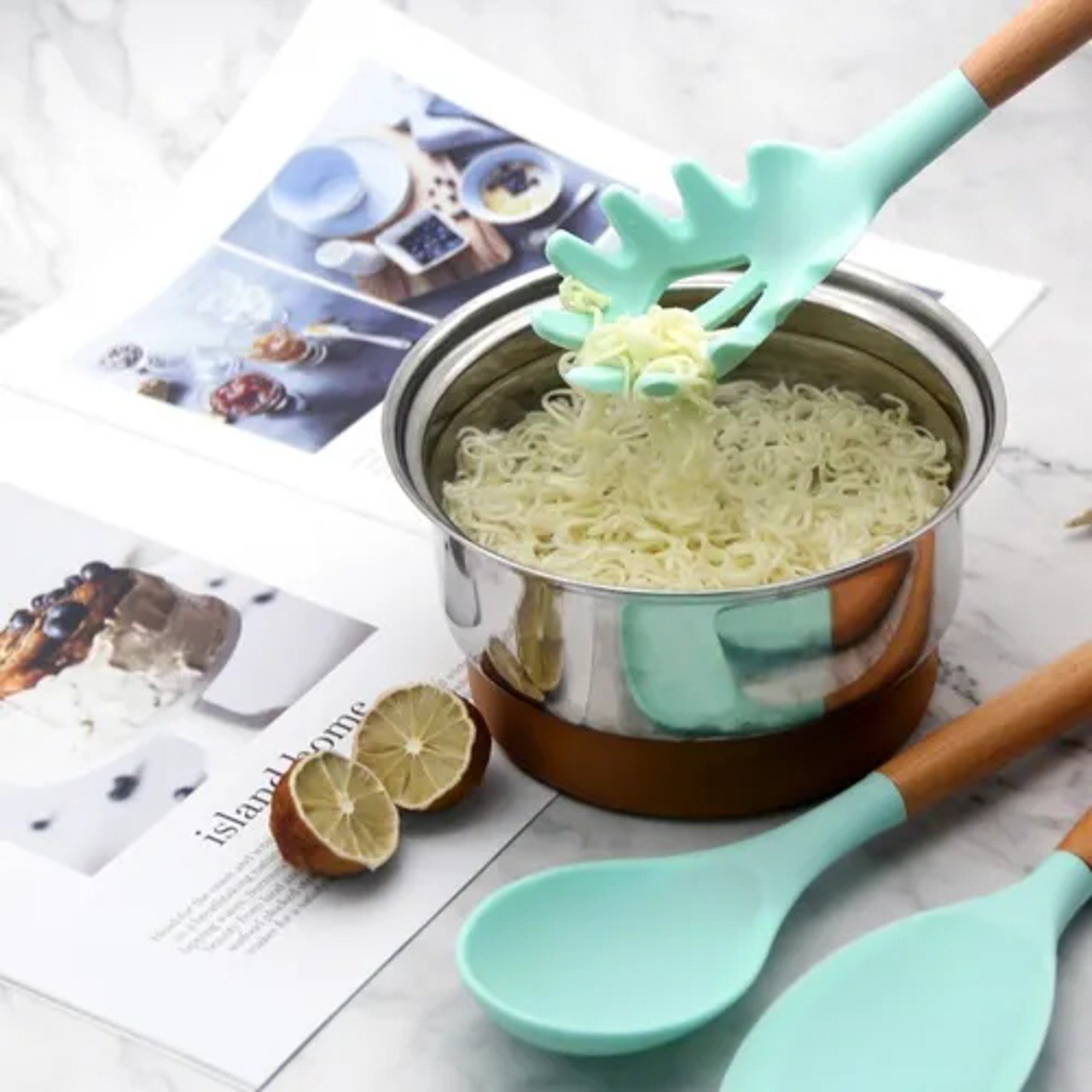 Juego de 12 utensilios de cocina de silicona