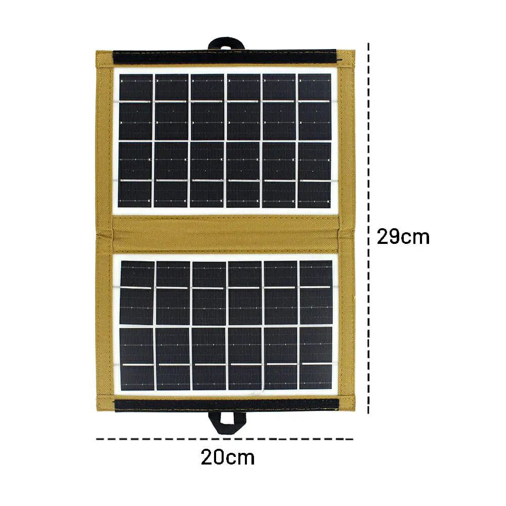 Panel Solar 6V 7W Puerto USB Cl-670