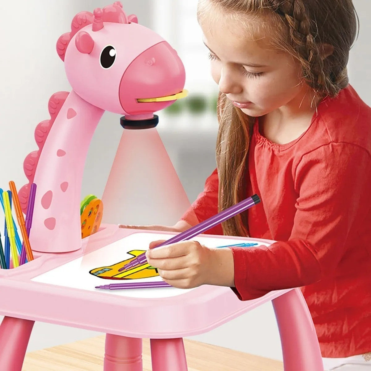 Mesa De Dibujo Infantil Proyector Creati