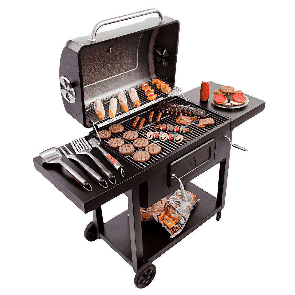 Kit Para Barbacoa Asados Parrillada 7 Pc