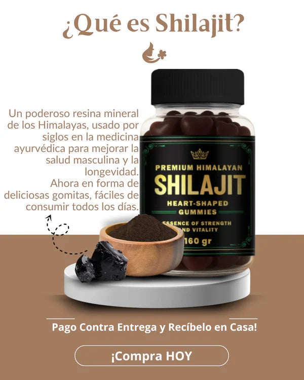 🍬 Shilajit Gummies™ – Energía y Vitalidad Natural en Cada Goma