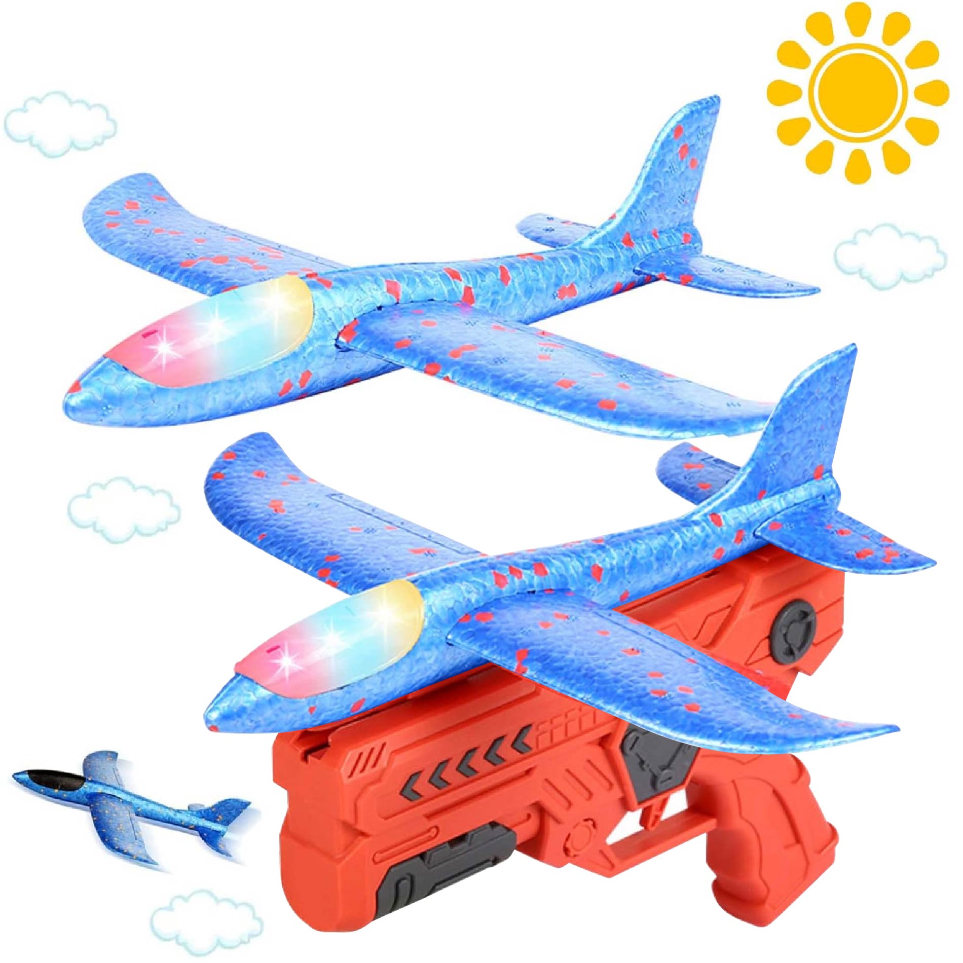 ¡Despega con estilo! Lanzador de aviones ultrarresistente 