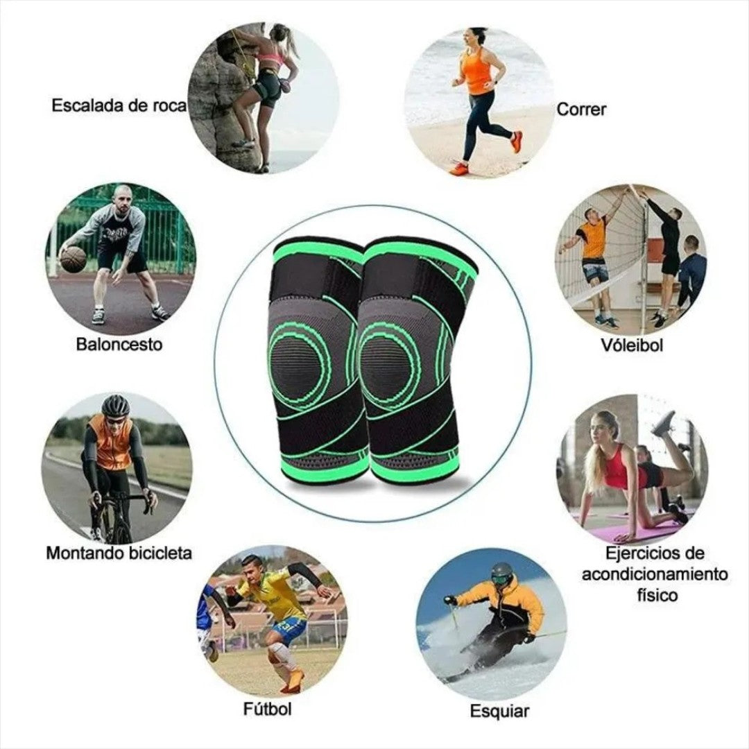 OrthoFlex Pro™ – Rodilleras Ortopédicas Ajustables (Set de 2)