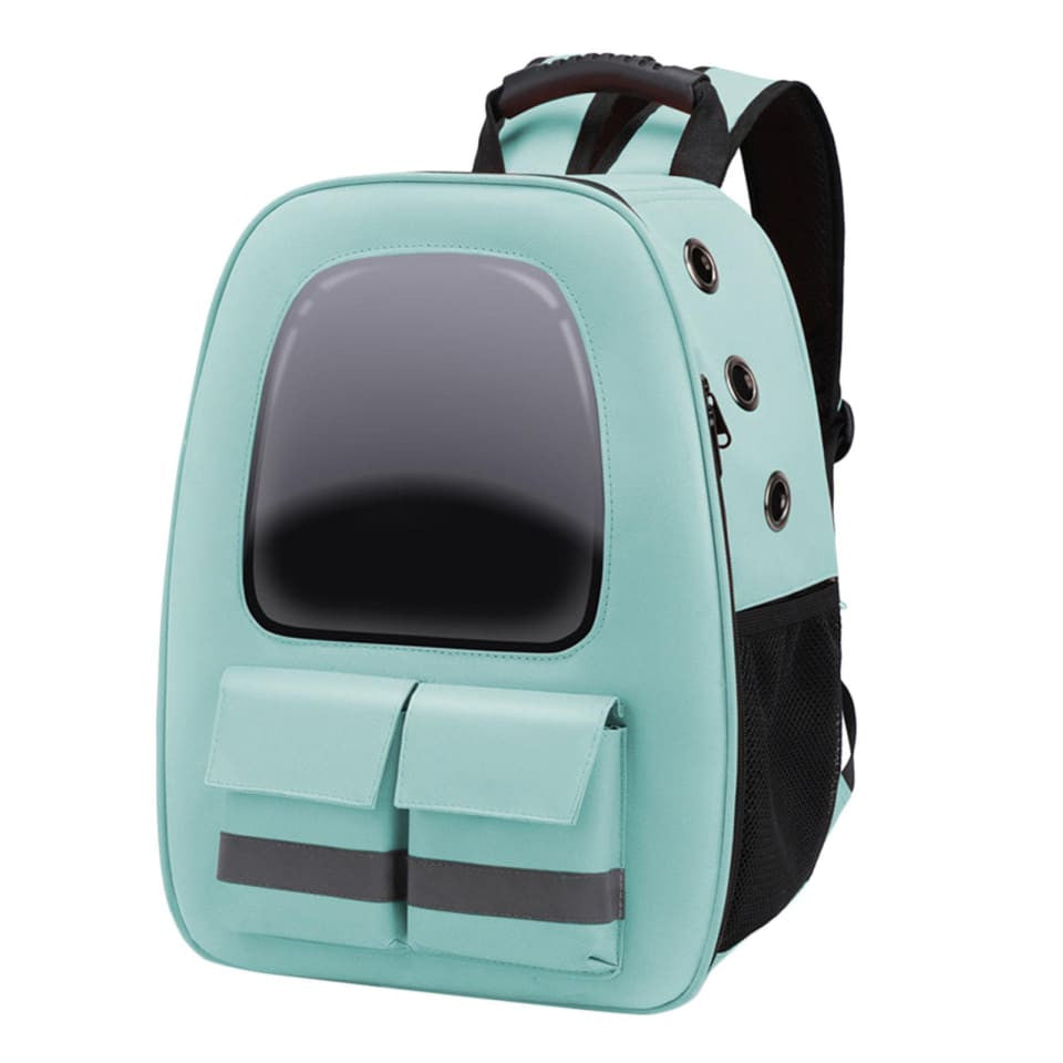 Mochila transpirable para transporte de mascotas