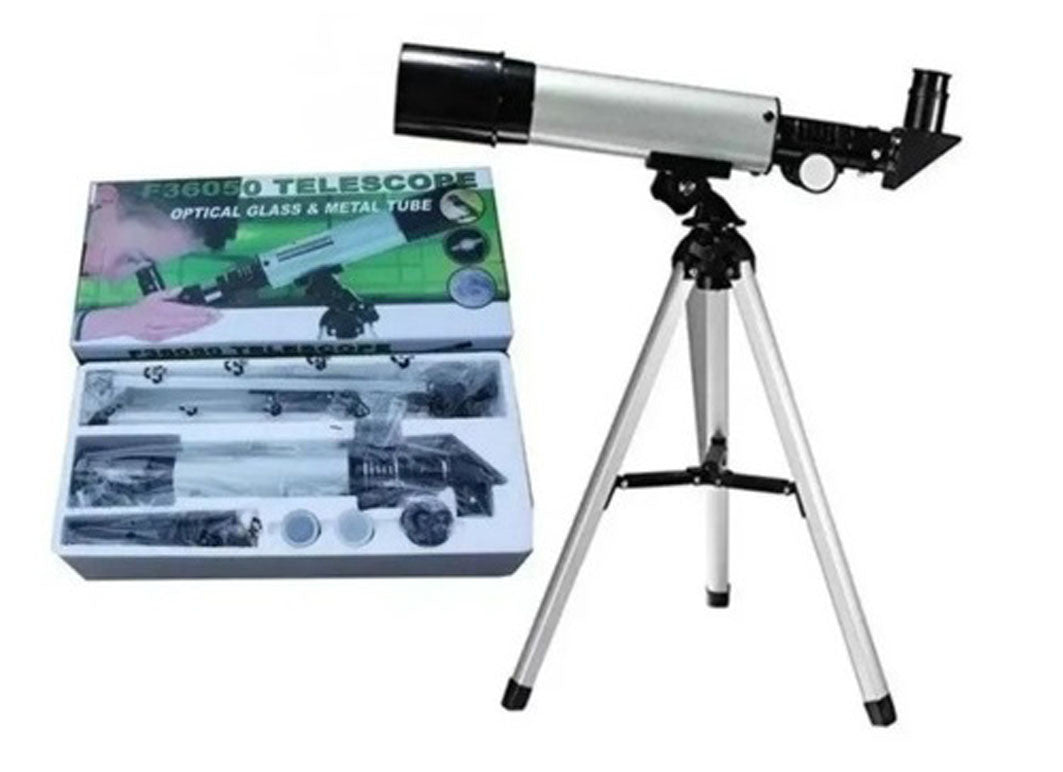 Telescopio astronómico para estudiantes